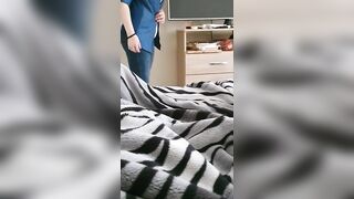 Step Mom in Ripped Jeans Fucked Rough by Step Son