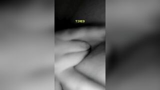 Wet pussy fingering snapchat