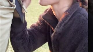 Public Sex on Golf course (Real Amateur Couple Fucking on Iphone) - Apple of Eden