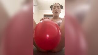 Watch me Squirt from the Balloon Challenge