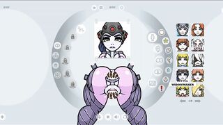 Fapwall Parody Hentai game Widowmaker overwatch cum covered