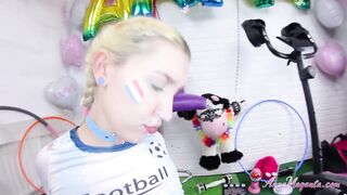 Phat Ass White Chick got Fucked Deep in the Butt Dutch Soccer Girl