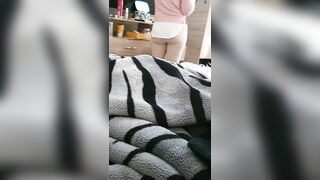 Step Mom Remove Stress from Step Son Fucking him to Cum inside her Pussy