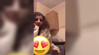 Twerking during the lockdown instagram live