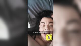 Homemade British Amateur Teen Gets a Double Facial after College