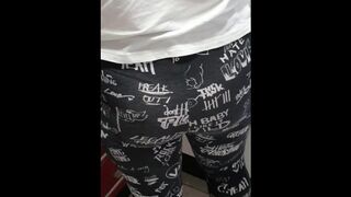 Step Mom doesn't Wear Panties under Leggings get Fucked in the Kitchen by Step Son