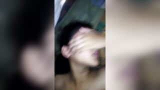 Bf films shy Gf while fucking