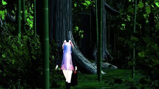 Touhou MMD Reisen Watching & Masturbation