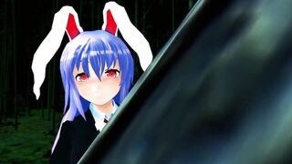 Touhou MMD Reisen Watching & Masturbation