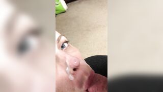 Love sucking cock and the taste of sperm