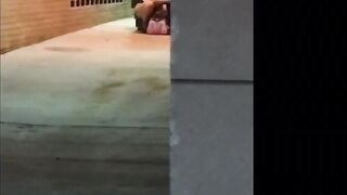 Hooker Sucking Dick In An Alley