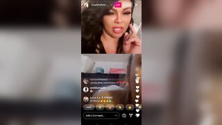 Instagram video call Sheyla Hershey Elisa Colman very sexy