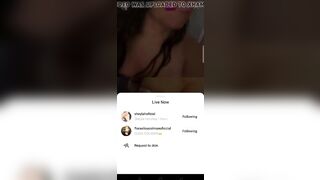 Instagram video call Sheyla Hershey Elisa Colman very sexy