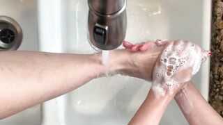 2 Feet in the Sink (As a Treat)