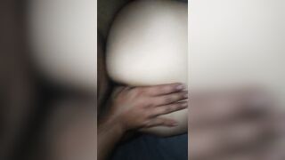 Fucking my GF with my Thumb in her Ass