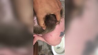 19 yo Tinder whore gets Throat mouth face fucked and swallow