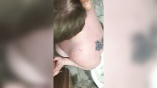 19 yo Tinder whore gets Throat mouth face fucked and swallow