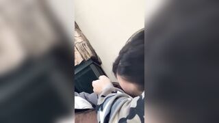 Latina Skips Class Class to Suck some BBC