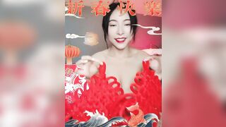 Happy Chinese new Year 红肚兜给大家拜年咯