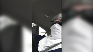 Car Sex, I Suck his Cock while he Drives, he Decides to Park and Fuck me