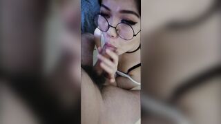 Asian Stepsis make me Blowjob for Play Cyberpunk