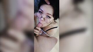 Asian Stepsis make me Blowjob for Play Cyberpunk