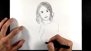 Drawing Porn Star(China Matsuoka)