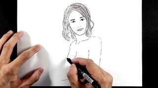 Drawing Porn Star(China Matsuoka)