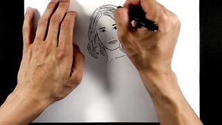 Drawing Porn Star(China Matsuoka)