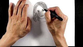 Drawing Porn Star(China Matsuoka)