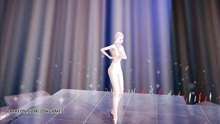 [MMD] Wisin & Yandel - Follow the Leader Seraphine Naked Dance