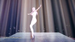 [MMD] Wisin & Yandel - Follow the Leader Seraphine Naked Dance