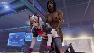 D.Va Fucked by Pharah