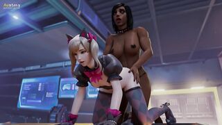 D.Va Fucked by Pharah