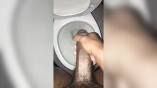 Late Night Black Dick Cumshot