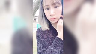 Uncensored Japanese who tried to Pee in a Naked Nasty Figure in the Park while being seen by old Men