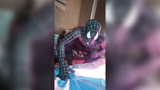 Spiderman Hard Fuck Goddess Elf Girl with Pussy Pump