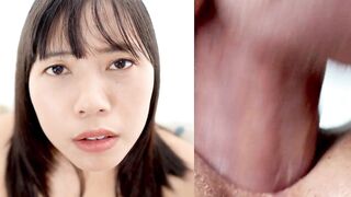 彼女は非常にクローズアップショットでクリトリスを小刻みに動かします！