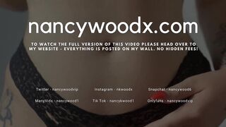 NANCY WOOD - SLOPPY BLOWJOB