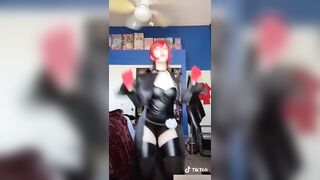 Thick White Ass Persona 5 Kasumi Yoshizawa Cosplay Dancing