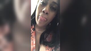 Big Tits Nipple Slip on Instagram Live