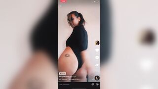 Tiktok slut gets nude NSFW boobs and pussy