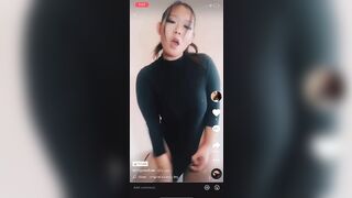 Tiktok slut gets nude NSFW boobs and pussy