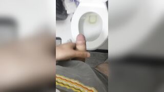 Cumshot of Pedro Pentel