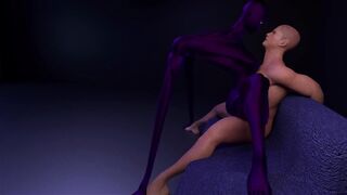 Purple Slime Girl Compilation, Inspired by Inque from Batman