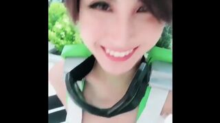 Sinastri cosplay cute tracer face loop