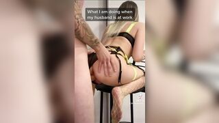 Sexwife’s TikTok 18+ (NSFW) | Cheating, while my husband is at work