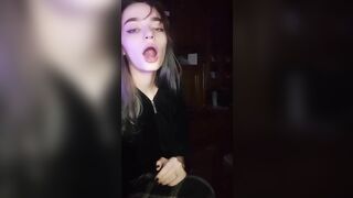 cum in mouth, again