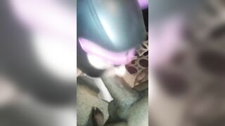 Slave bunny sucking and anal play