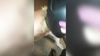 Slave bunny sucking and anal play